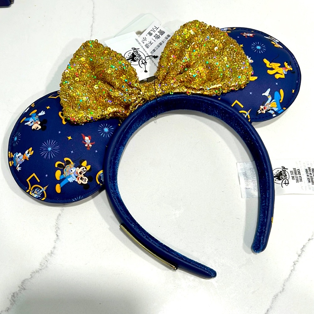 NWT Walt Disney World 50th Celebration Mickey Ears